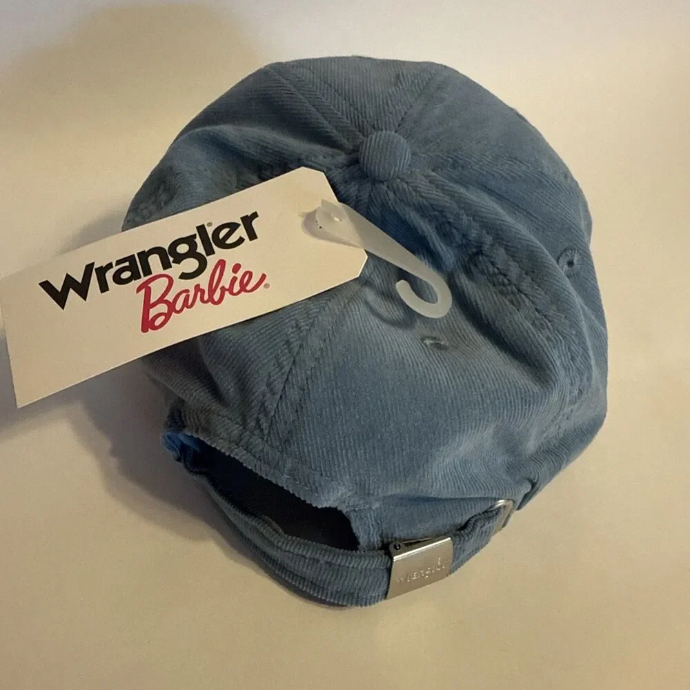 NWT Wrangler x Barbie Blue Southwest‎ Baseball Hat Cap